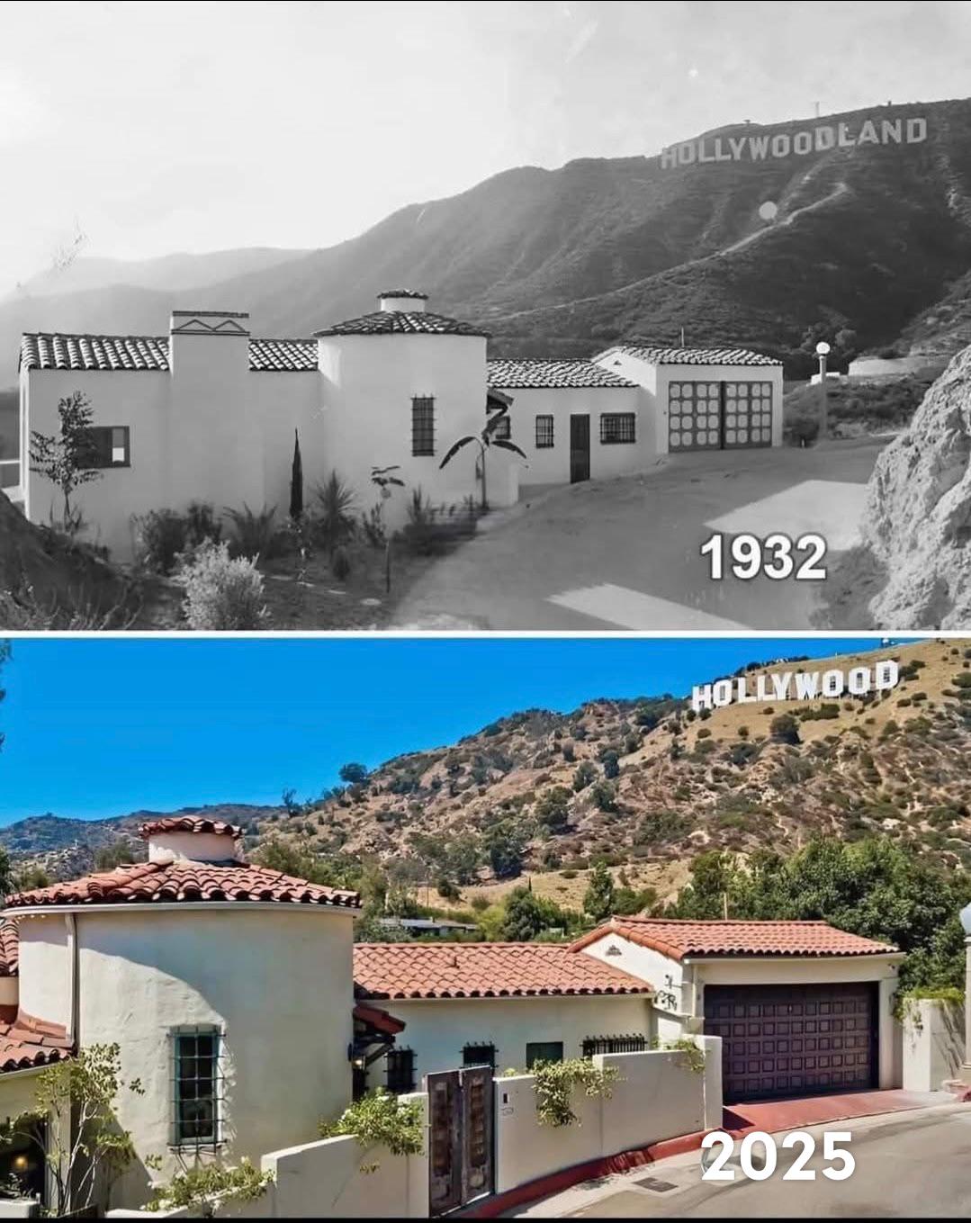 Hollywoodland, 1932 vs 2025